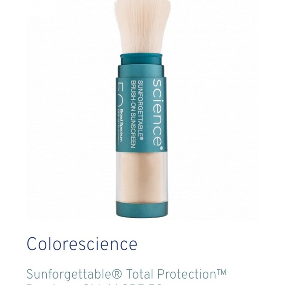 Sunforgettable Brush-On Shield SPF 50 - Blue and White. Colorescience for face - Picture 6 of 6